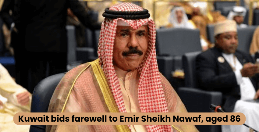 Kuwait Emir Sheikh Nawaf dies