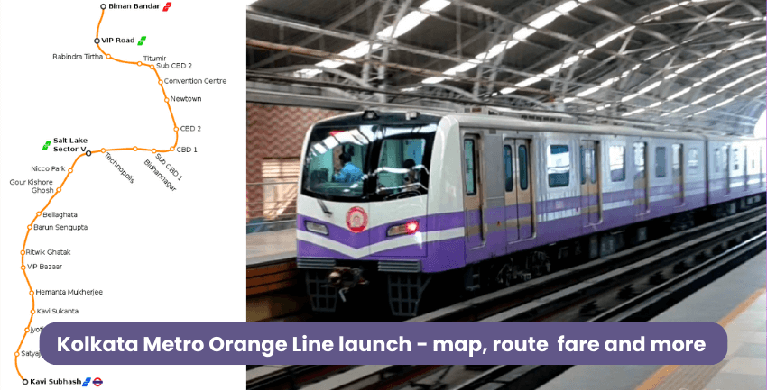 Kolkata Metro Orange Line launch
