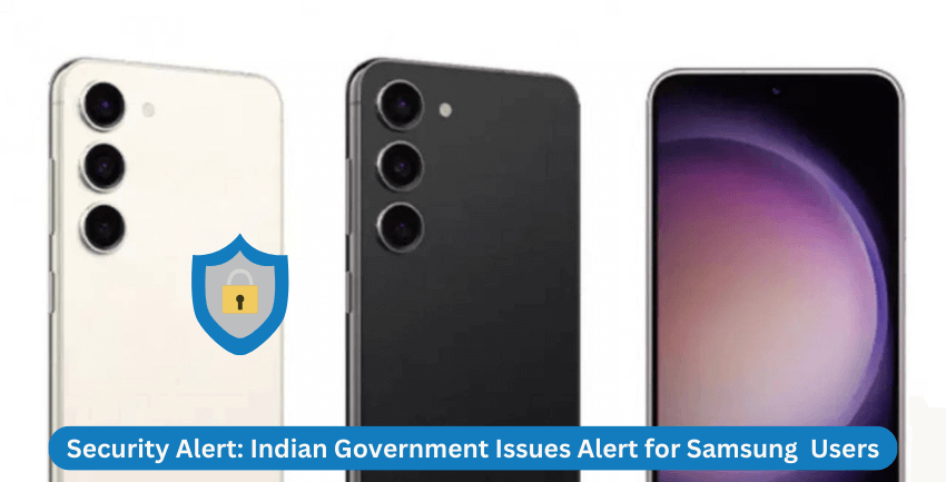 Security Alert for Samsung Mobile Phone