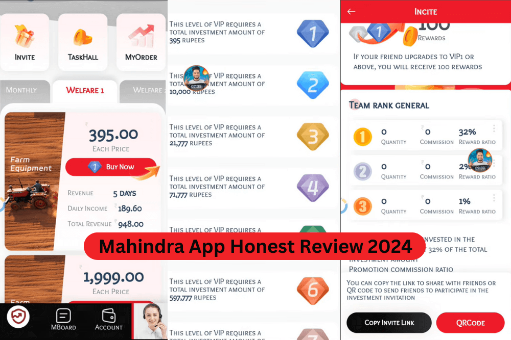 Mahindra Earning App Review 2024: Honest Complete Review